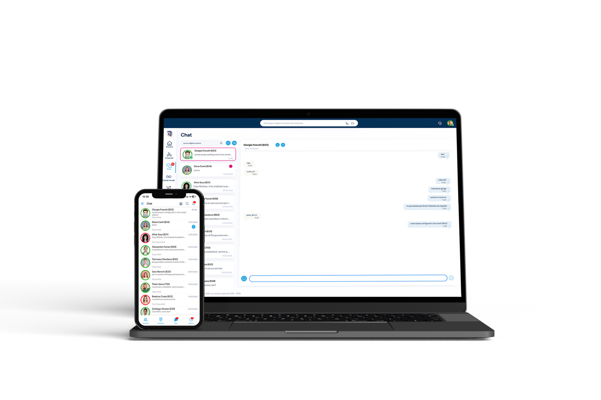 laptop mobile whatsapp chat rubrica scaled e1778674914134