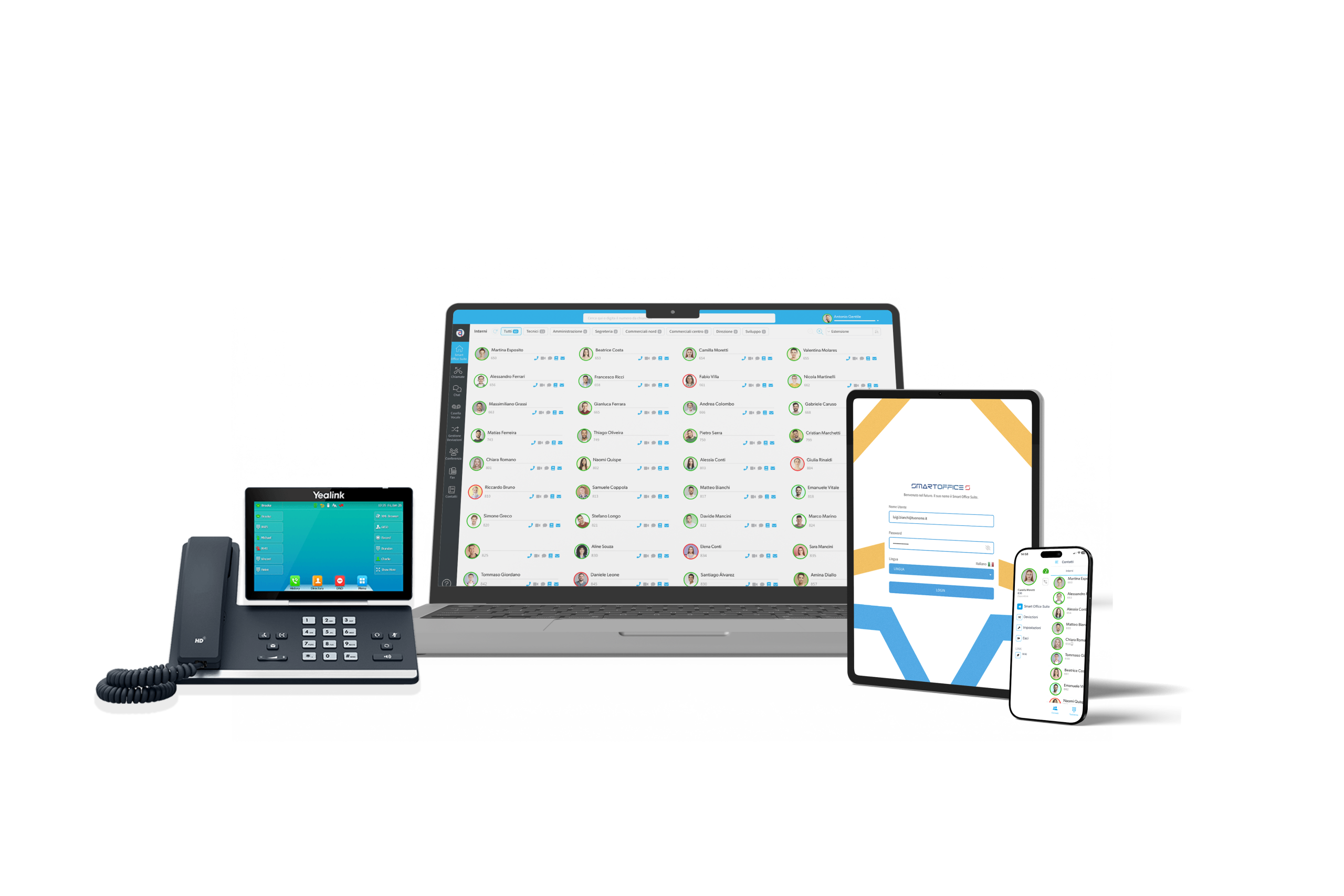 Welcome Page tablet pc telefono telefono fisso scaled